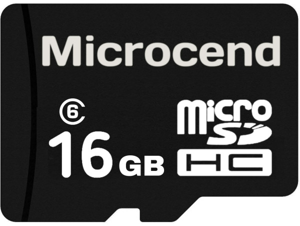 Microcend 16 GB micro sd card, memory card class 6